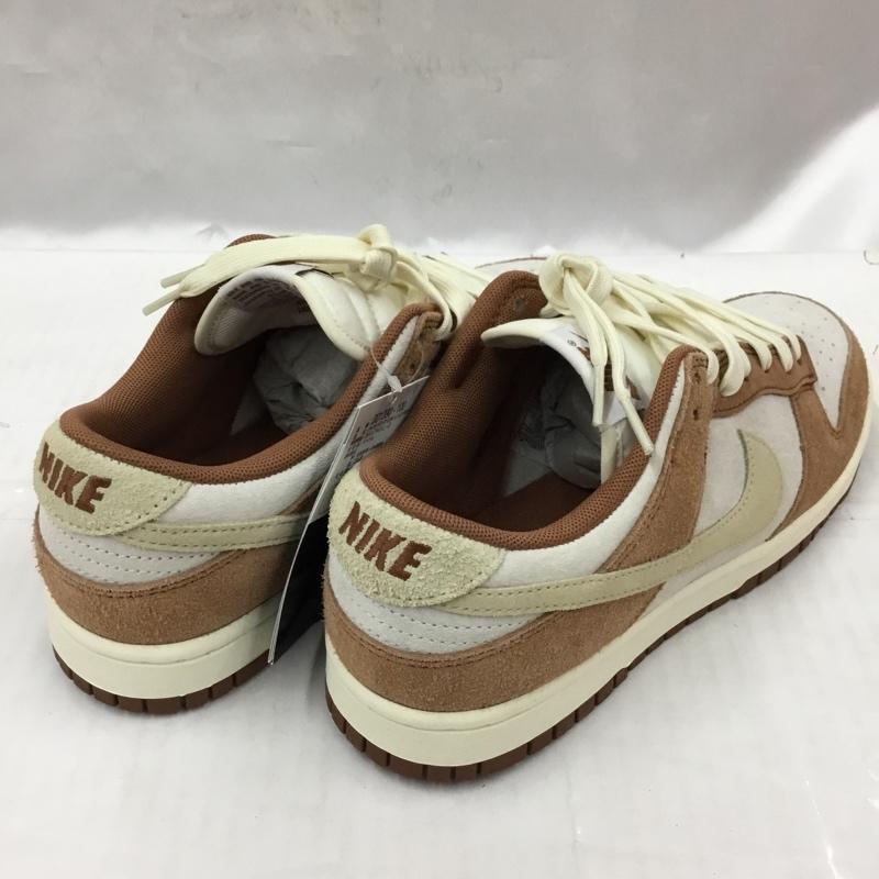ナイキ NIKE スニーカー スニーカー DD1390 100 DUNK LOW RETRO PREMIUM Medium Curry 26.5cm 箱有 26.5cm ロゴ、文字 ベージュ / ベージュ / X 茶 / ブラウン / X 灰 / グレー /  メンズ USED 古着 中古 10104500