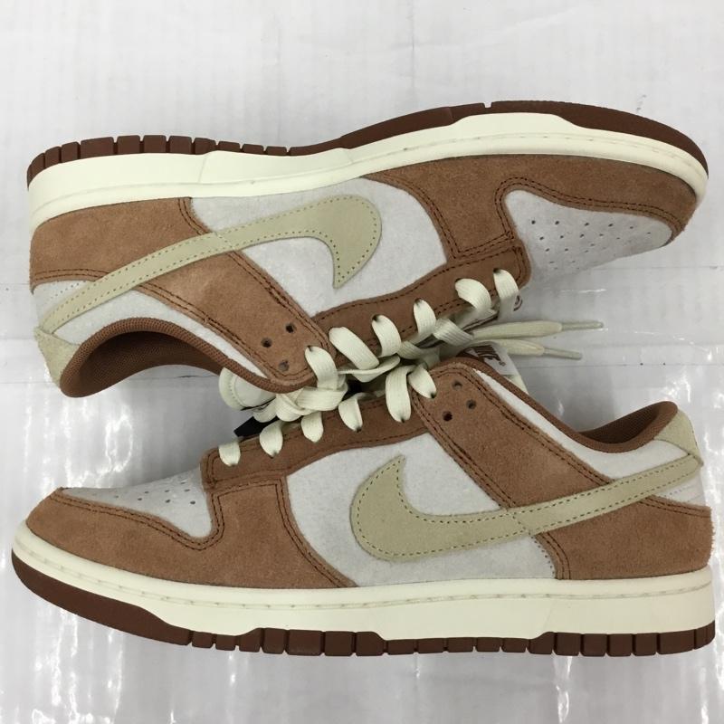 ナイキ NIKE スニーカー スニーカー DD1390 100 DUNK LOW RETRO PREMIUM Medium Curry 26.5cm 箱有 26.5cm ロゴ、文字 ベージュ / ベージュ / X 茶 / ブラウン / X 灰 / グレー /  メンズ USED 古着 中古 10104500