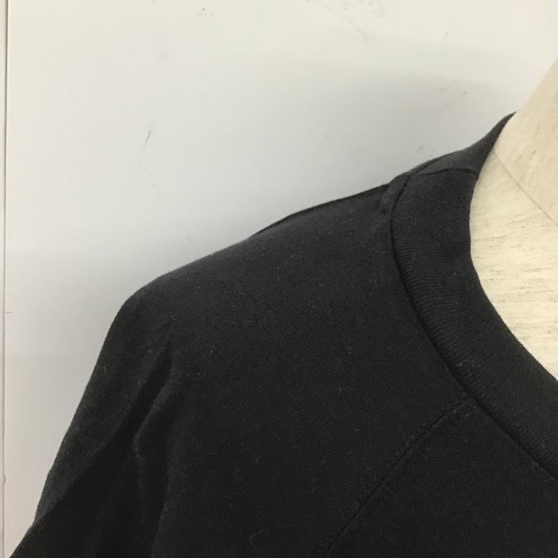 アディダス adidas Tシャツ 半袖 FM9904 BIG TREFOIL BOXY TEE XS プリント 黒 / ブラック /  メンズ USED 古着 中古 10104501