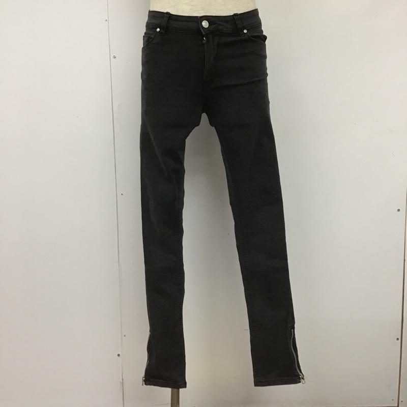 エイソス asos パンツ デニム、ジーンズ 32インチ 無地 黒 / ブラック /  メンズ USED 古着 中古 10104503