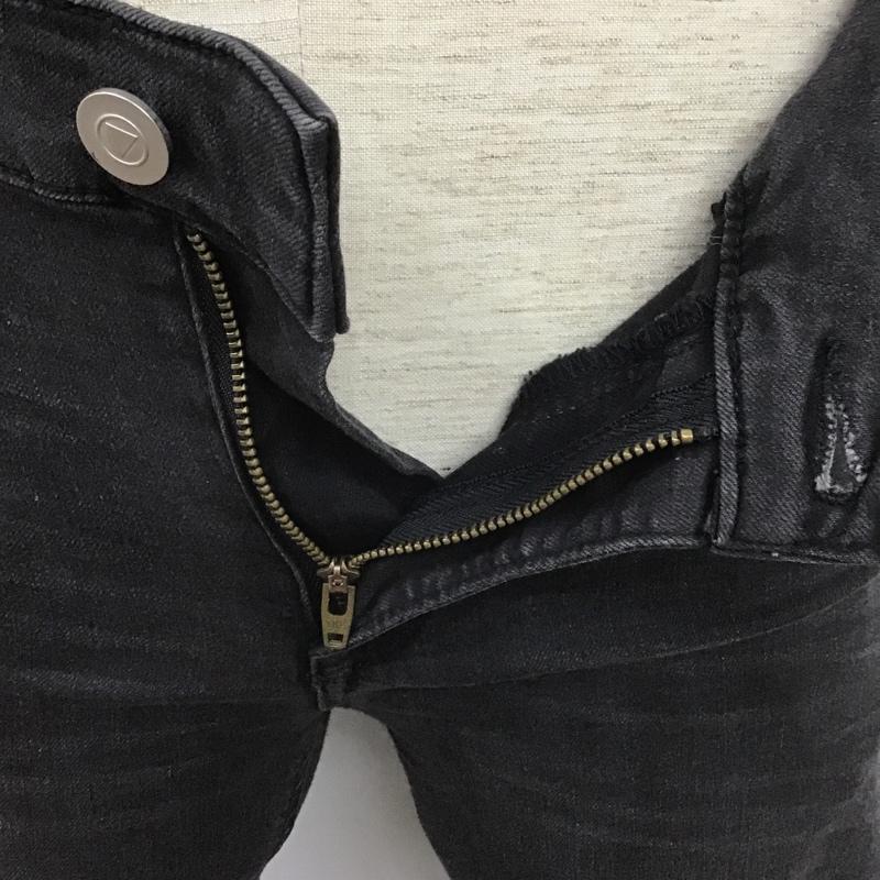 エイソス asos パンツ デニム、ジーンズ 32インチ 無地 黒 / ブラック /  メンズ USED 古着 中古 10104503