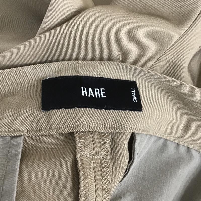 ハレ HARE パンツ スラックス S 無地 ベージュ / ベージュ /  メンズ USED 古着 中古 10104504