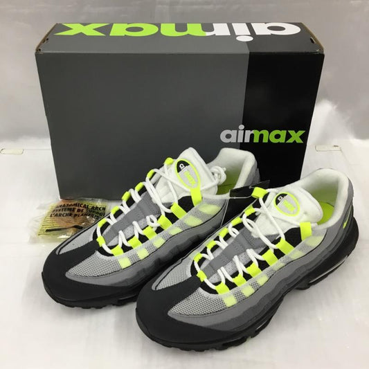 ナイキ NIKE スニーカー スニーカー CT1689 001 AIR MAX 95 OG 26.5cm 箱有 26.5cm ロゴ、文字 黒 / ブラック / X 灰 / グレー / X 白 / ホワイト / X 黄 / イエロー /  メンズ USED 古着 中古 10104512