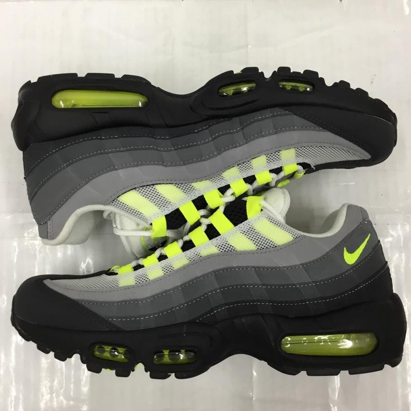 ナイキ NIKE スニーカー スニーカー CT1689 001 AIR MAX 95 OG 26.5cm 箱有 26.5cm ロゴ、文字 黒 / ブラック / X 灰 / グレー / X 白 / ホワイト / X 黄 / イエロー /  メンズ USED 古着 中古 10104512
