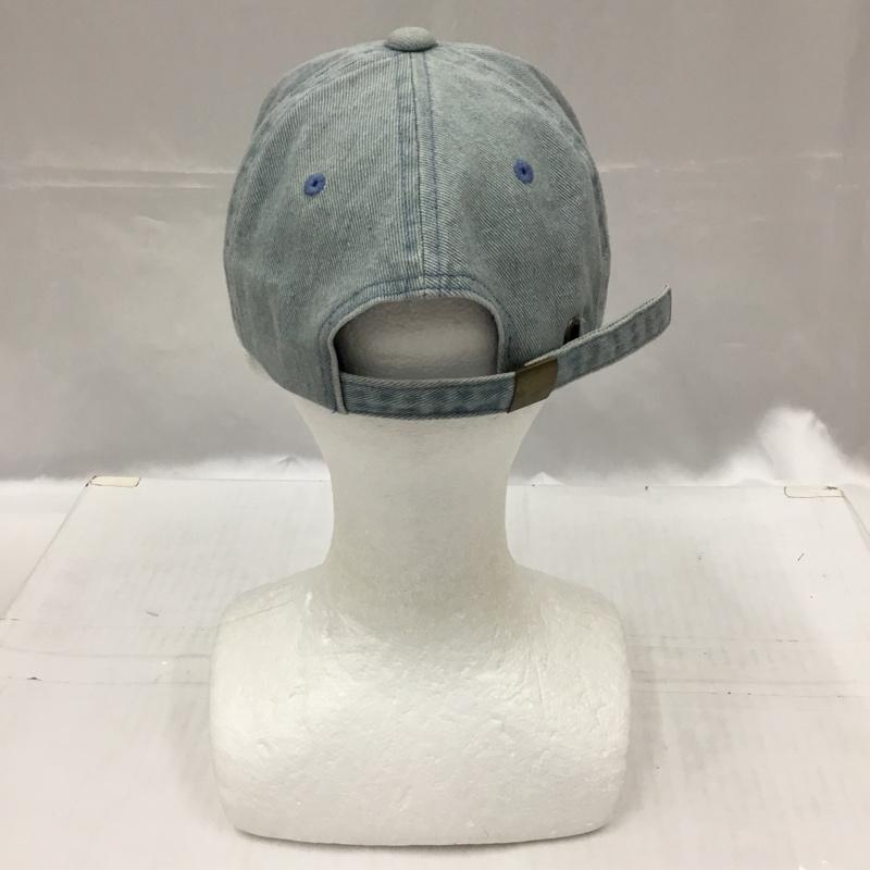 サブサエティ Subciety 帽子 キャップ 60024 デニム ロゴ、文字 水色 / ライトブルー /  メンズ USED 古着 中古 10104514