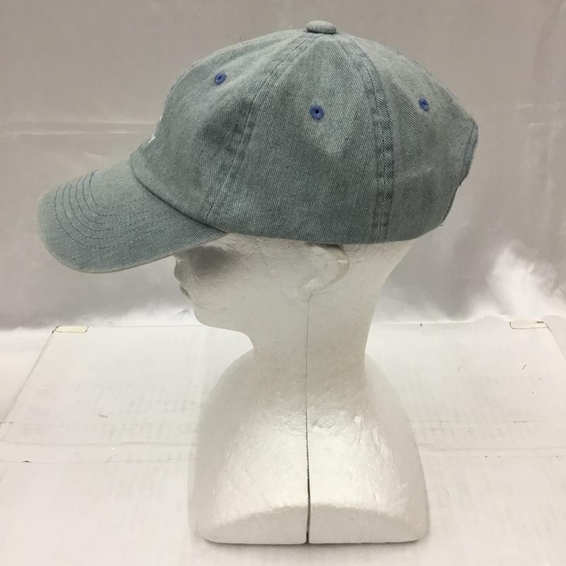 サブサエティ Subciety 帽子 キャップ 60024 デニム ロゴ、文字 水色 / ライトブルー /  メンズ USED 古着 中古 10104514