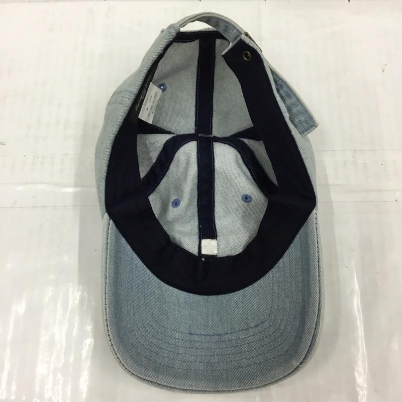 サブサエティ Subciety 帽子 キャップ 60024 デニム ロゴ、文字 水色 / ライトブルー /  メンズ USED 古着 中古 10104514