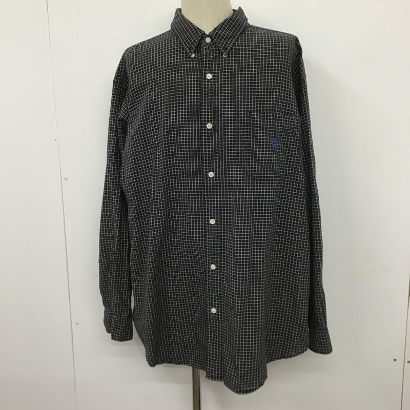 チャップス CHAPS シャツ、ブラウス 長袖 ボタンダウンシャツ XXL チェック マルチカラー / マルチカラー /  メンズ USED 古着 中古 10104516