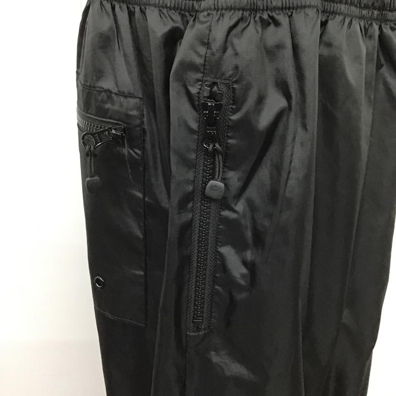 ステューシー STUSSY パンツ スラックス ナイロンパンツ XL プリント 黒 / ブラック /  メンズ USED 古着 中古 10104521