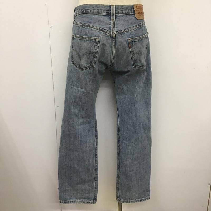 リーバイス Levi's パンツ デニム、ジーンズ W32L32 32インチ 無地 水色 / ライトブルー /  メンズ USED 古着 中古 10104523