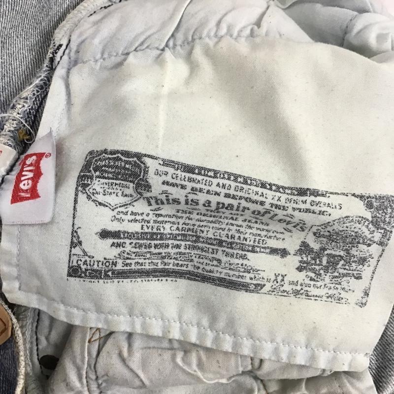 リーバイス Levi's パンツ デニム、ジーンズ W32L32 32インチ 無地 水色 / ライトブルー /  メンズ USED 古着 中古 10104523