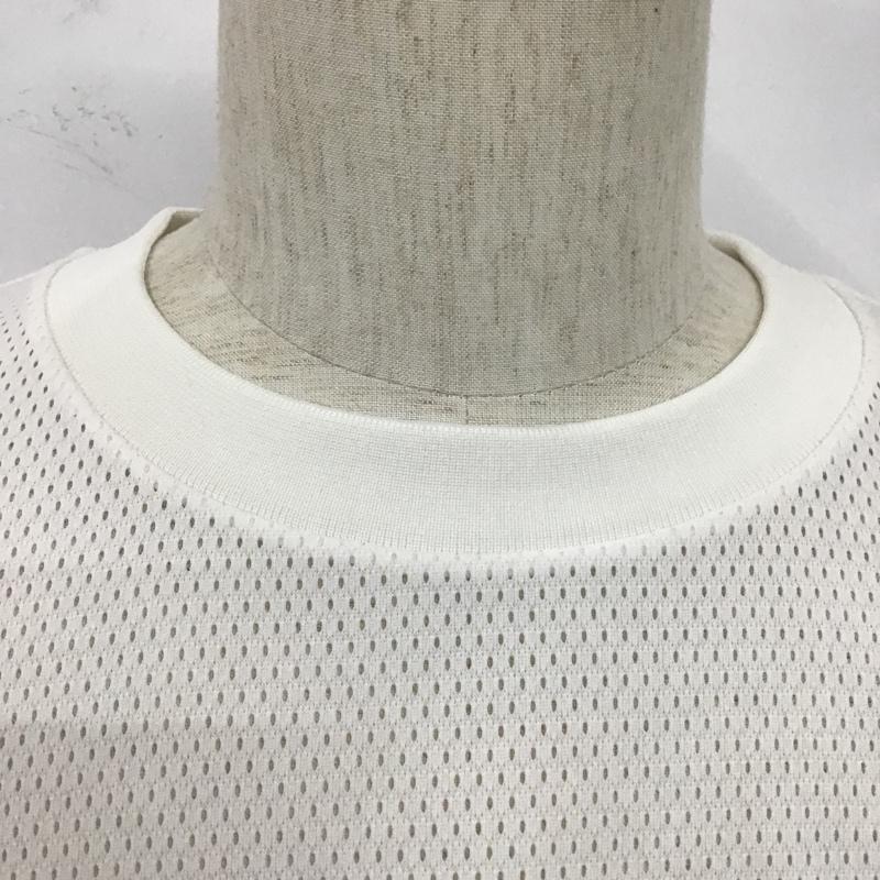 ルーカ RVCA Tシャツ 半袖 メッシュ L プリント X ロゴ、文字 白 / ホワイト /  メンズ USED 古着 中古 10104531