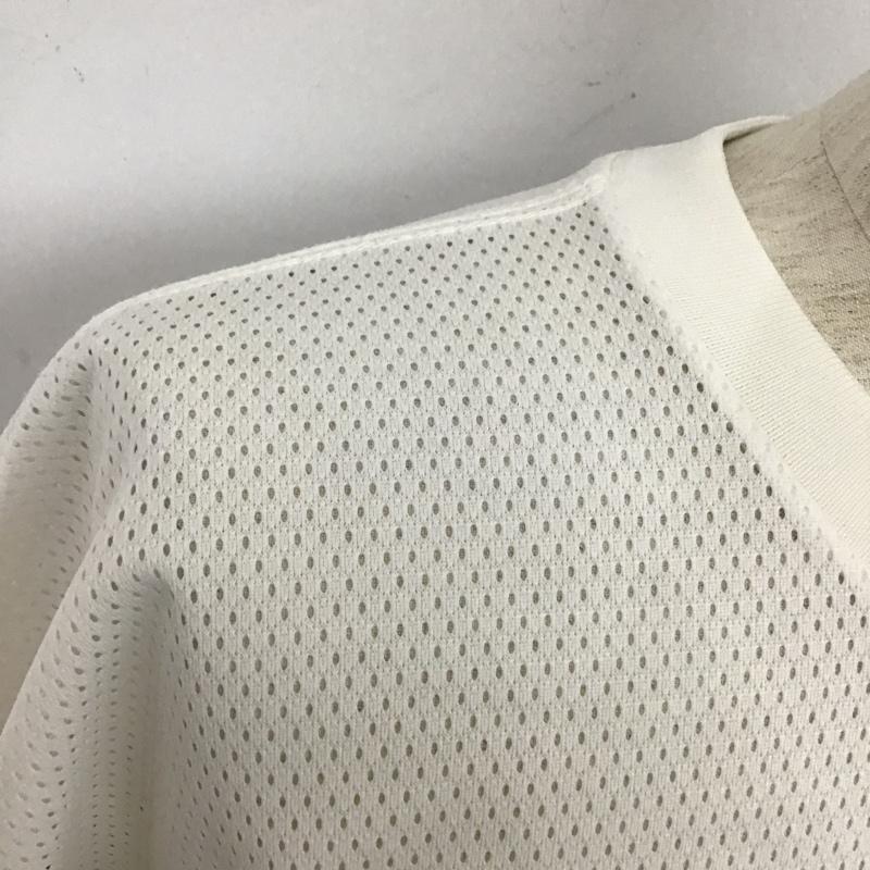 ルーカ RVCA Tシャツ 半袖 メッシュ L プリント X ロゴ、文字 白 / ホワイト /  メンズ USED 古着 中古 10104531