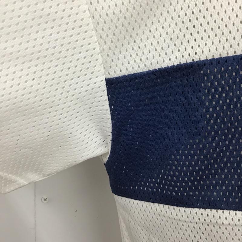 ルーカ RVCA Tシャツ 半袖 メッシュ L プリント X ロゴ、文字 白 / ホワイト /  メンズ USED 古着 中古 10104531