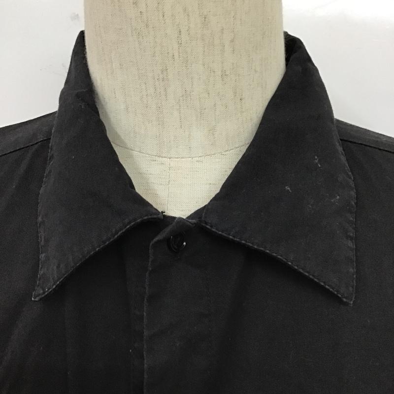 スラッシャー THRASHER シャツ、ブラウス 半袖 XL 刺繍 黒 / ブラック /  メンズ USED 古着 中古 10104532
