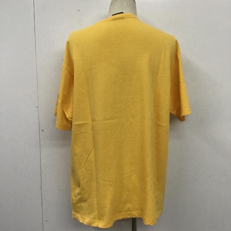 ノーティカ NAUTICA Tシャツ 半袖 XL プリント 黄 / イエロー /  メンズ USED 古着 中古 10104533