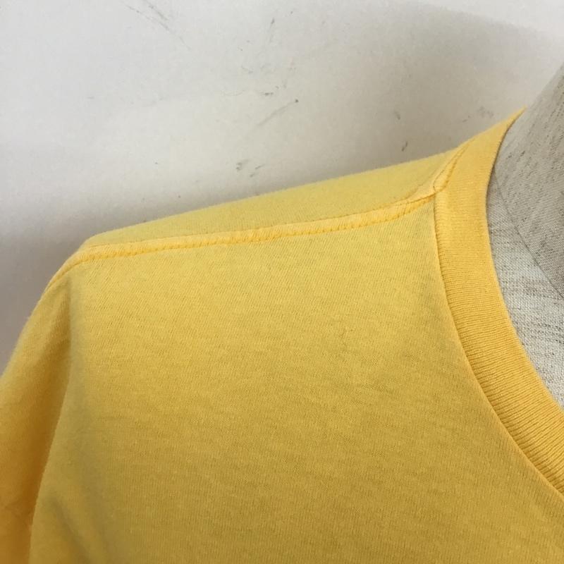 ノーティカ NAUTICA Tシャツ 半袖 XL プリント 黄 / イエロー /  メンズ USED 古着 中古 10104533