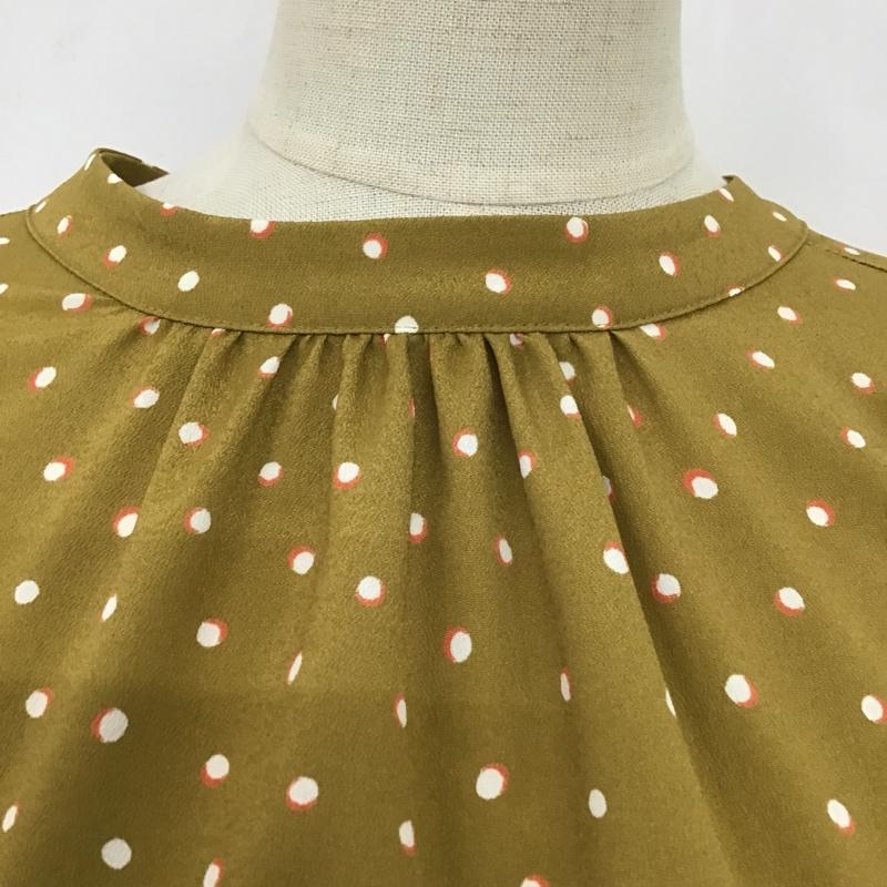 ルクールブラン le.coeur blanc ワンピース ロングスカート 38 総柄 マスタード / マスタード /  レディース USED 古着 中古 10104538