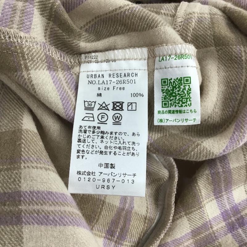 アーバンリサーチサニーレーベル URBAN RESEARCH Sonny Label ワンピース ロングスカート チェック マルチカラー / マルチカラー /  レディース USED 古着 中古 10104542