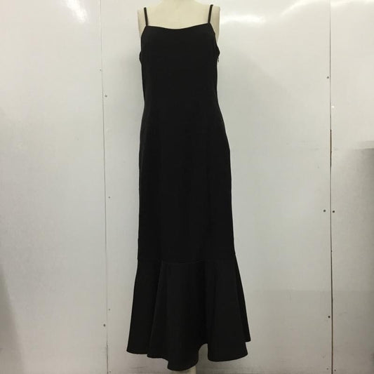 ナイスクラップ NICE CLAUP ワンピース ロングスカート FREE 無地 黒 / ブラック /  レディース USED 古着 中古 10104547