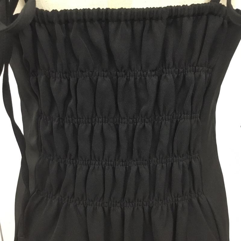 ナイスクラップ NICE CLAUP ワンピース ロングスカート FREE 無地 黒 / ブラック /  レディース USED 古着 中古 10104547