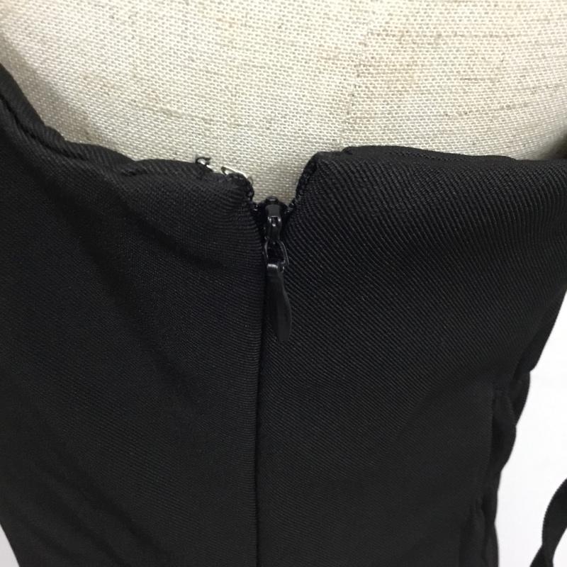 ナイスクラップ NICE CLAUP ワンピース ロングスカート FREE 無地 黒 / ブラック /  レディース USED 古着 中古 10104547