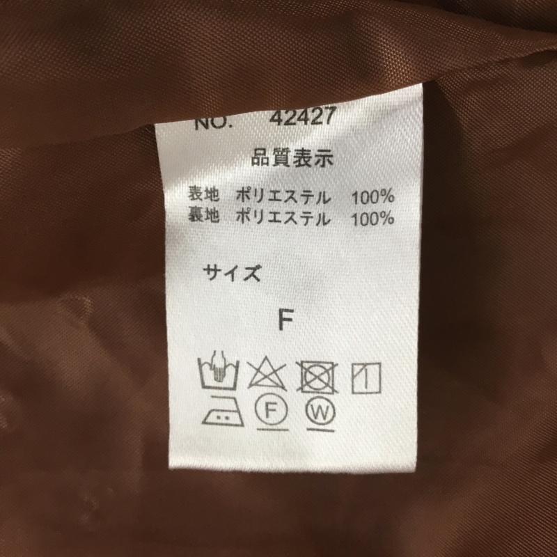 オリーブデオリーブ OLIVE des OLIVE ワンピース ロングスカート FREE 無地 茶 / ブラウン /  レディース USED 古着 中古 10104548