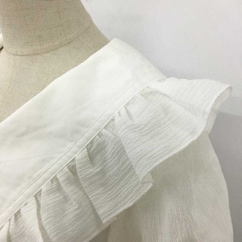 リエンダ rienda シャツ、ブラウス 半袖 タグ付 FREE 無地 白 / ホワイト /  レディース USED 古着 中古 10104557