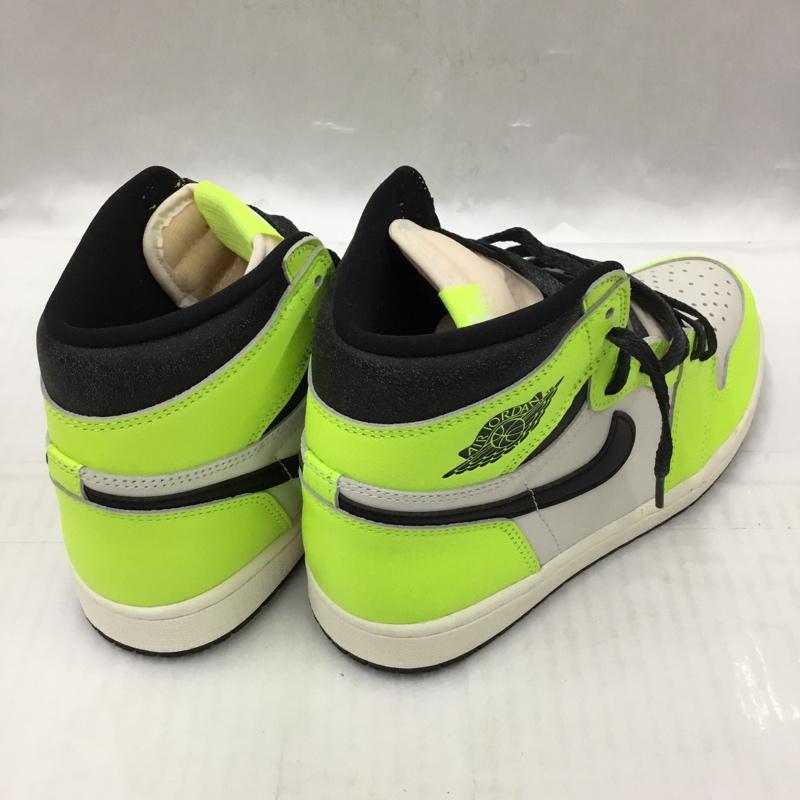 ナイキ NIKE スニーカー スニーカー 555088-702 AIR JORDAN 1 RETRO HIGH OG 26cm 箱有 26.0cm ロゴ、文字 黒 / ブラック / X 黄 / イエロー /  メンズ USED 古着 中古 10104565