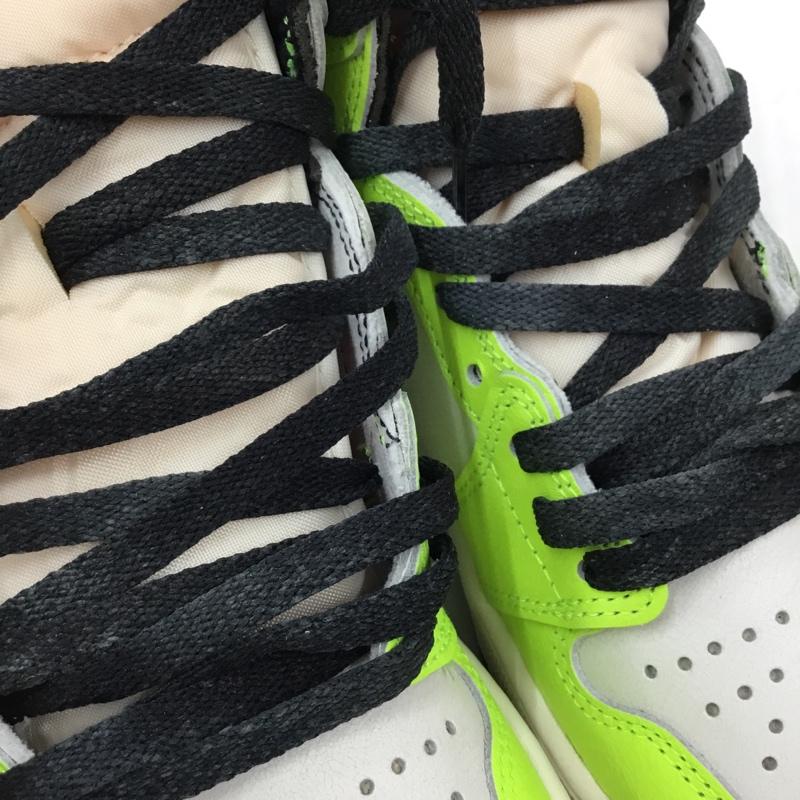 ナイキ NIKE スニーカー スニーカー 555088-702 AIR JORDAN 1 RETRO HIGH OG 26cm 箱有 26.0cm ロゴ、文字 黒 / ブラック / X 黄 / イエロー /  メンズ USED 古着 中古 10104565