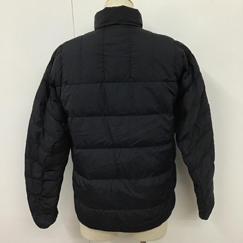 ユニクロ UNIQLO ジャケット、上着 ジャンパー、ブルゾン 311-430919 長袖ダウンジャケット アウター ジップアップジャケット L 無地 黒 / ブラック /  メンズ USED 古着 中古 10104575