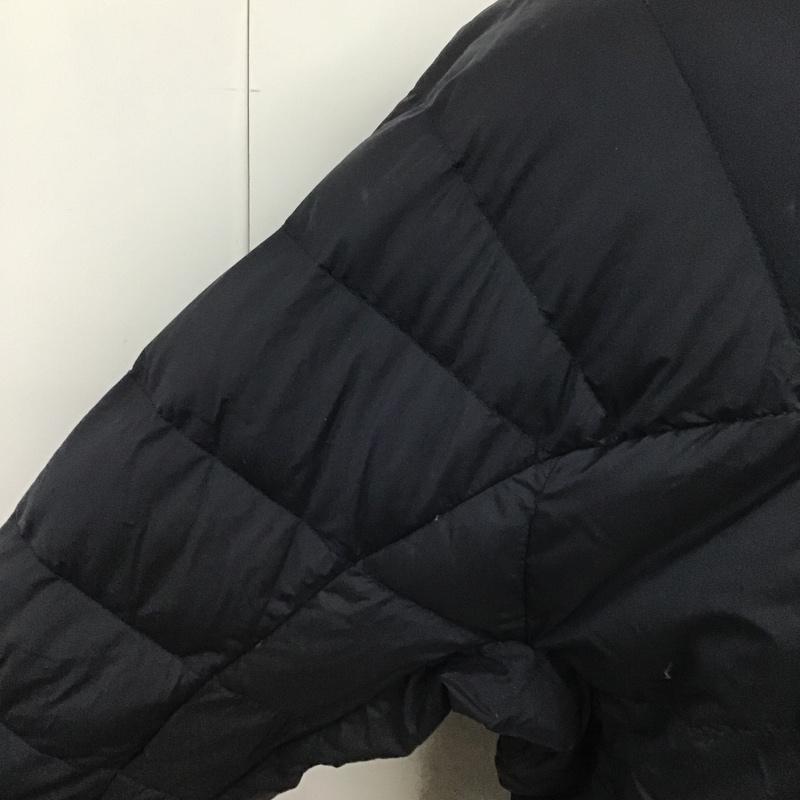 ユニクロ UNIQLO ジャケット、上着 ジャンパー、ブルゾン 311-430919 長袖ダウンジャケット アウター ジップアップジャケット L 無地 黒 / ブラック /  メンズ USED 古着 中古 10104575