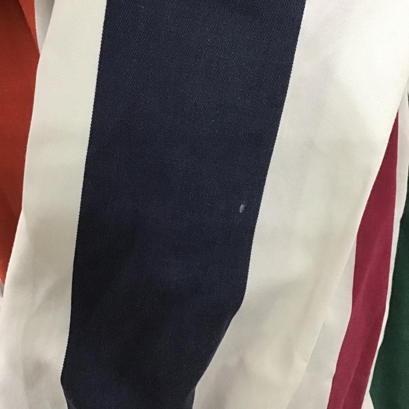 トミーヒルフィガー TOMMY HILFIGER シャツ、ブラウス 長袖 長袖シャツ ストライプシャツ ボタンダウンシャツ XL ロゴ、文字 マルチカラー / マルチカラー /  メンズ USED 古着 中古 10104576