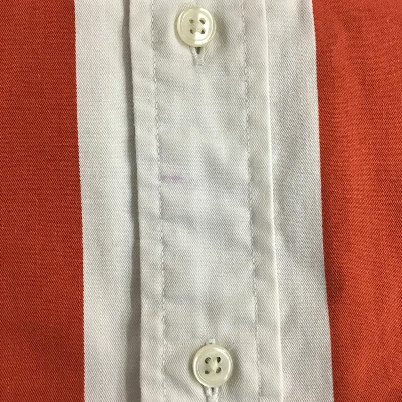 トミーヒルフィガー TOMMY HILFIGER シャツ、ブラウス 長袖 長袖シャツ ストライプシャツ ボタンダウンシャツ XL ロゴ、文字 マルチカラー / マルチカラー /  メンズ USED 古着 中古 10104576