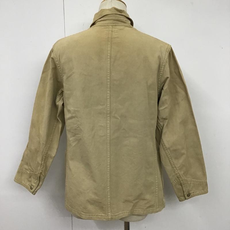 ウエス UES ジャケット、上着 ジャンパー、ブルゾン カラージャケット カジュアルジャケット アウター 古着 2 ロゴ、文字 ベージュ / ベージュ /  メンズ USED 古着 中古 10104583