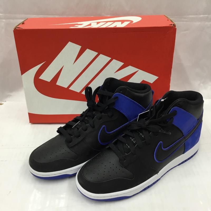 ナイキ NIKE スニーカー スニーカー DD3359 001 DUNK HI RETRO SE 27cm 箱有 27.0cm ロゴ、文字 黒 / ブラック / X 白 / ホワイト / X 青 / ブルー /  メンズ USED 古着 中古 10104595