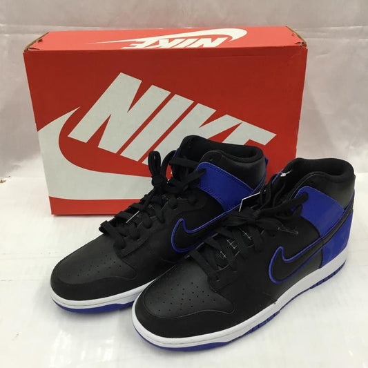 ナイキ NIKE スニーカー スニーカー DD3359 001 DUNK HI RETRO SE 27cm 箱有 27.0cm ロゴ、文字 黒 / ブラック / X 白 / ホワイト / X 青 / ブルー /  メンズ USED 古着 中古 10104595