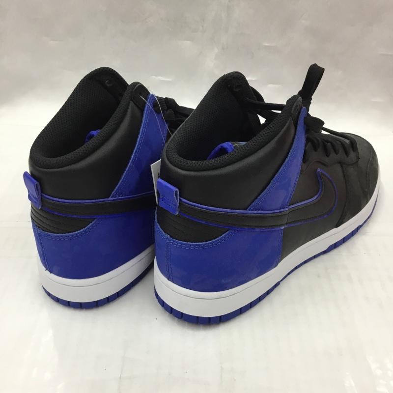 ナイキ NIKE スニーカー スニーカー DD3359 001 DUNK HI RETRO SE 27cm 箱有 27.0cm ロゴ、文字 黒 / ブラック / X 白 / ホワイト / X 青 / ブルー /  メンズ USED 古着 中古 10104595
