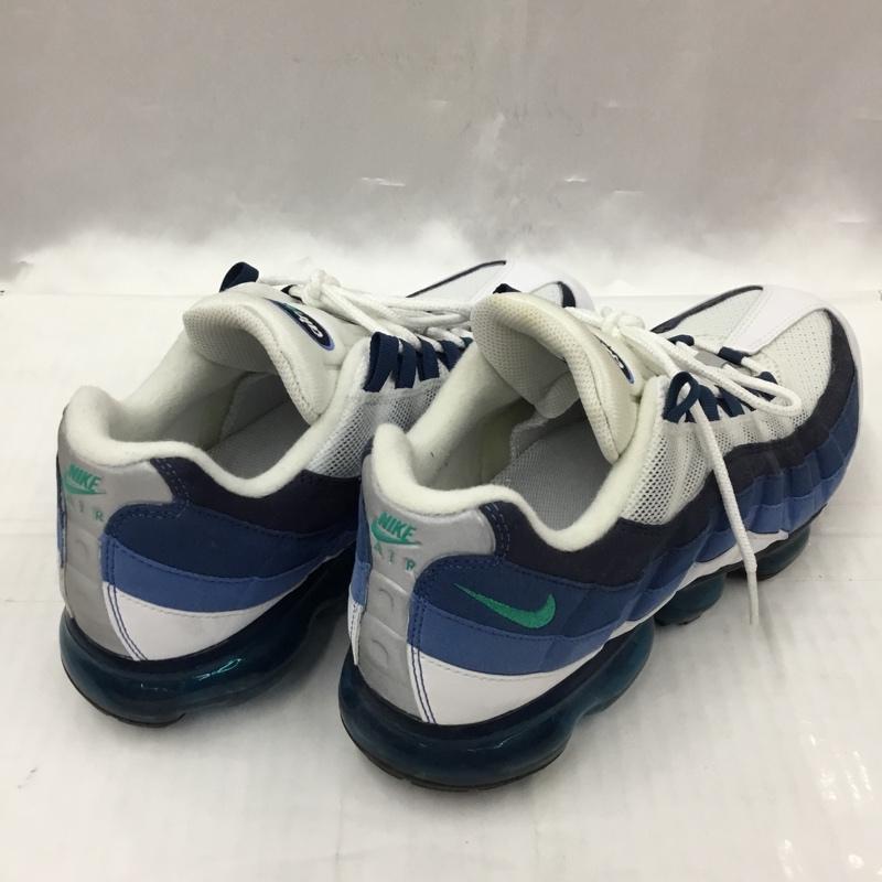 ナイキ NIKE スニーカー スニーカー AJ7292-100 AIR VAPORMAX 95 29cm 箱有 29.0cm ロゴ、文字 白 / ホワイト / X 青 / ブルー / X 紺 / ネイビー /  メンズ USED 古着 中古 10104596
