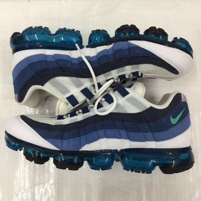 ナイキ NIKE スニーカー スニーカー AJ7292-100 AIR VAPORMAX 95 29cm 箱有 29.0cm ロゴ、文字 白 / ホワイト / X 青 / ブルー / X 紺 / ネイビー /  メンズ USED 古着 中古 10104596