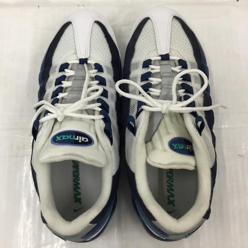 ナイキ NIKE スニーカー スニーカー AJ7292-100 AIR VAPORMAX 95 29cm 箱有 29.0cm ロゴ、文字 白 / ホワイト / X 青 / ブルー / X 紺 / ネイビー /  メンズ USED 古着 中古 10104596