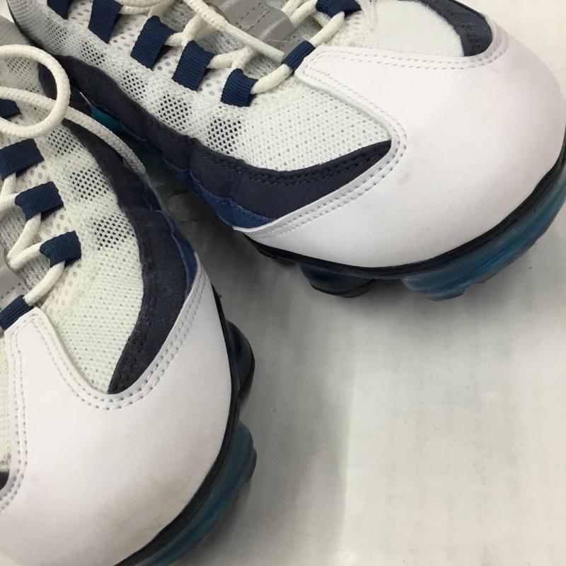 ナイキ NIKE スニーカー スニーカー AJ7292-100 AIR VAPORMAX 95 29cm 箱有 29.0cm ロゴ、文字 白 / ホワイト / X 青 / ブルー / X 紺 / ネイビー /  メンズ USED 古着 中古 10104596