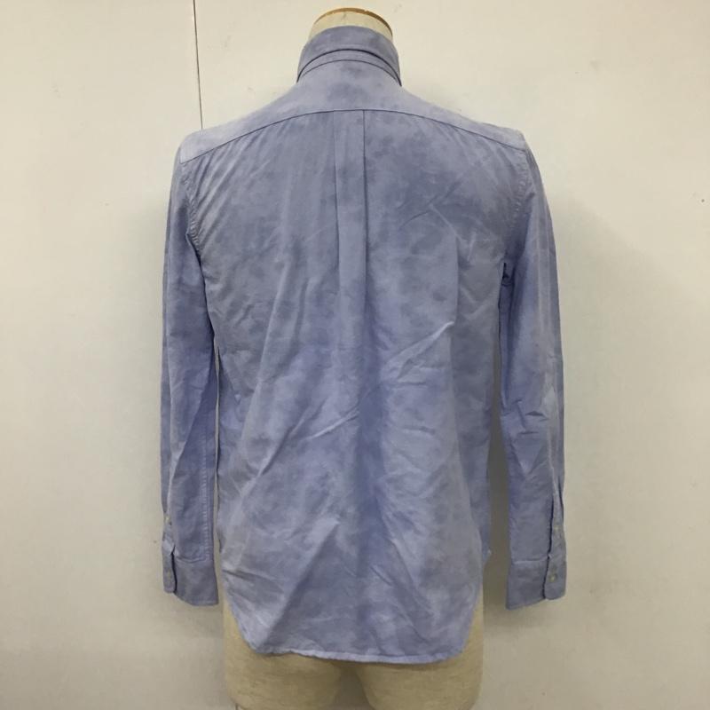 ラルフローレン RALPHLAUREN シャツ、ブラウス 長袖 ボタンダウンシャツ XS 無地 水色 / ライトブルー /  メンズ USED 古着 中古 10104601