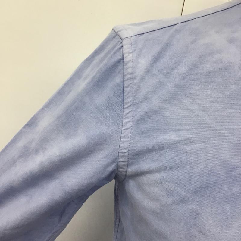 ラルフローレン RALPHLAUREN シャツ、ブラウス 長袖 ボタンダウンシャツ XS 無地 水色 / ライトブルー /  メンズ USED 古着 中古 10104601