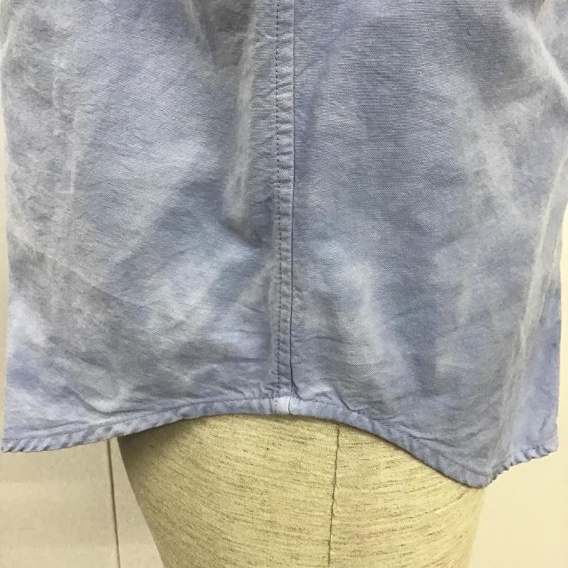 ラルフローレン RALPHLAUREN シャツ、ブラウス 長袖 ボタンダウンシャツ XS 無地 水色 / ライトブルー /  メンズ USED 古着 中古 10104601