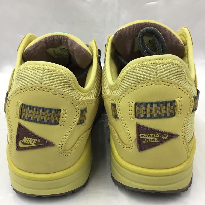 ナイキ NIKE スニーカー スニーカー DO9392-700 AIR MAX 1 CJ TRAVIS SCOTT CACTUS JACK 27cm 箱有 27.0cm ロゴ、文字 黄 / イエロー /  メンズ USED 古着 中古 10104602