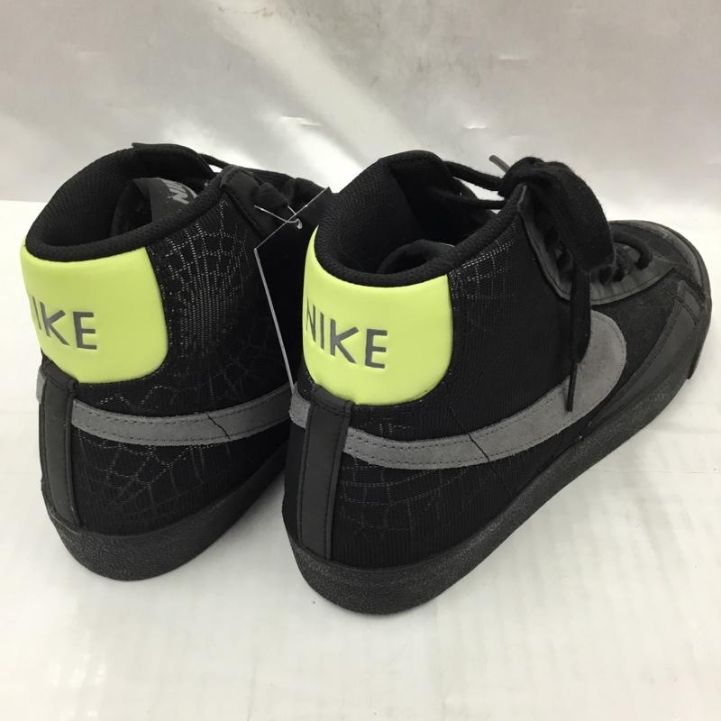ナイキ NIKE スニーカー スニーカー DC1929-001 BLAZER MID 77 28cm 箱有 28.0cm ロゴ、文字 黒 / ブラック / X 黄 / イエロー /  メンズ USED 古着 中古 10104610