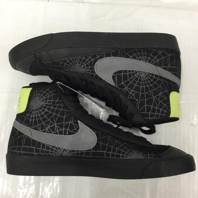 ナイキ NIKE スニーカー スニーカー DC1929-001 BLAZER MID 77 28cm 箱有 28.0cm ロゴ、文字 黒 / ブラック / X 黄 / イエロー /  メンズ USED 古着 中古 10104610
