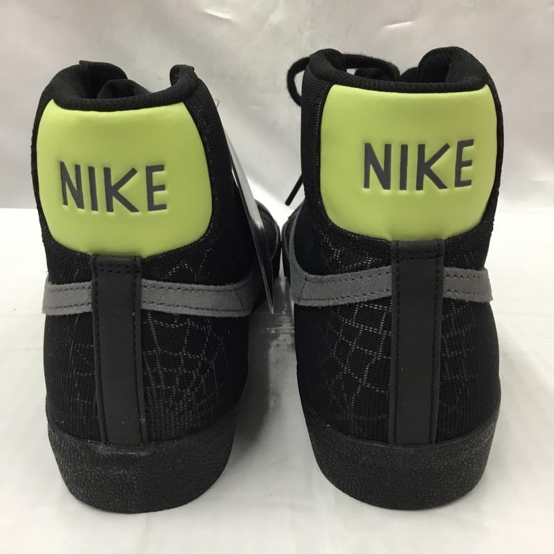 ナイキ NIKE スニーカー スニーカー DC1929-001 BLAZER MID 77 28cm 箱有 28.0cm ロゴ、文字 黒 / ブラック / X 黄 / イエロー /  メンズ USED 古着 中古 10104610