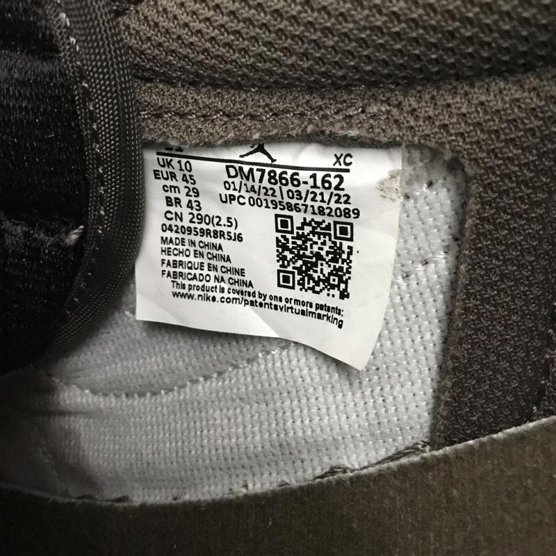 ナイキ NIKE スニーカー スニーカー DM7866-162 AIR JORDAN 1 LOW OG SP TRAVIS SCOTT CACTUS JACK 29cm 箱有 29.0cm ロゴ、文字 アイボリー / アイボリー / X 茶 / ブラウン / X 赤 / レッド /  メンズ USED 古着 中古 10104635